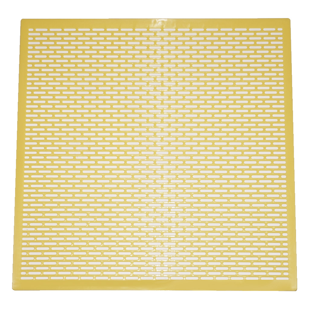 Mateří mřížka - střídavá - litý plast - 500x500 mm