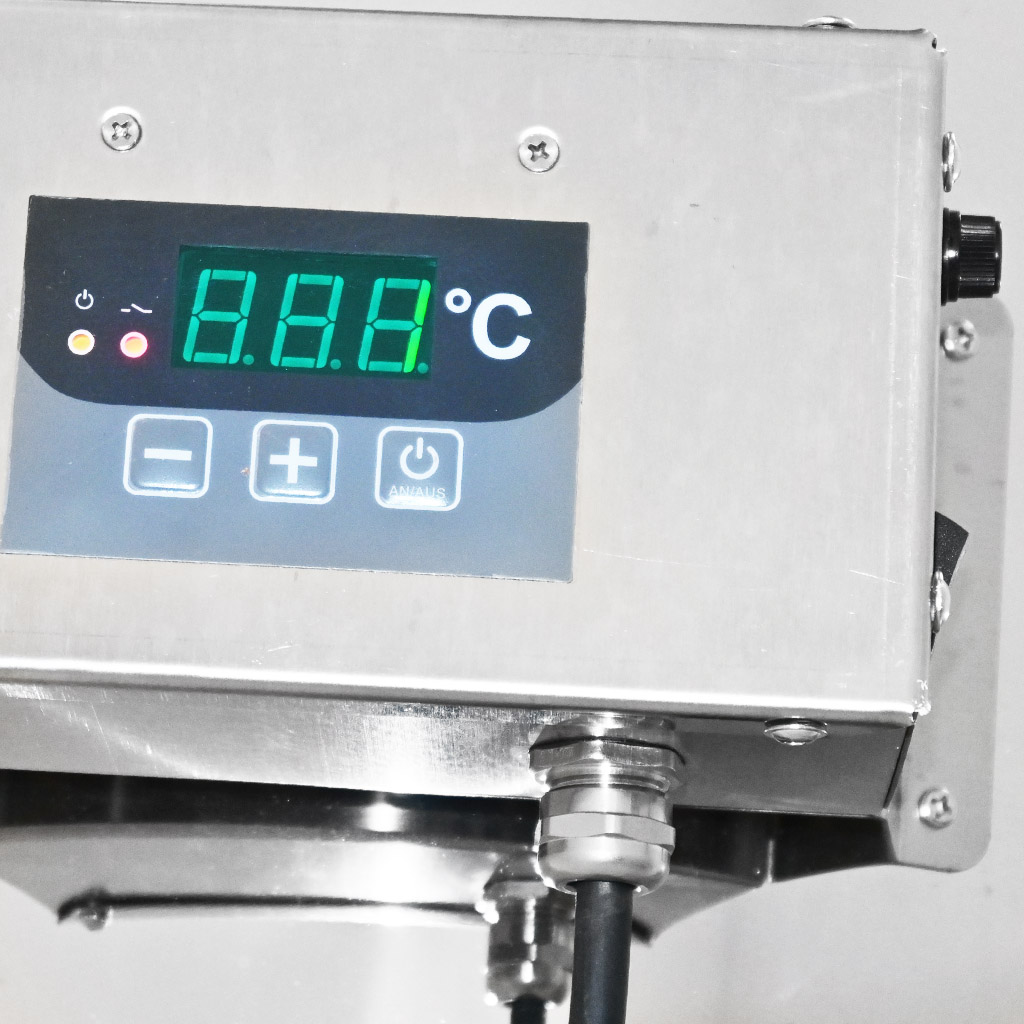 Zařízení k pastování s ohřevem Mellarius MaxiLine 230 V obj. 185 kg - automat