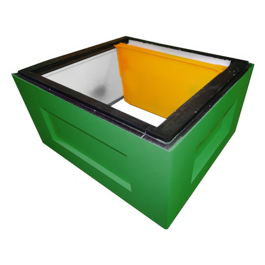 Polonástavek 39 x 15 na polystyrenový úl Lysoň - zelený