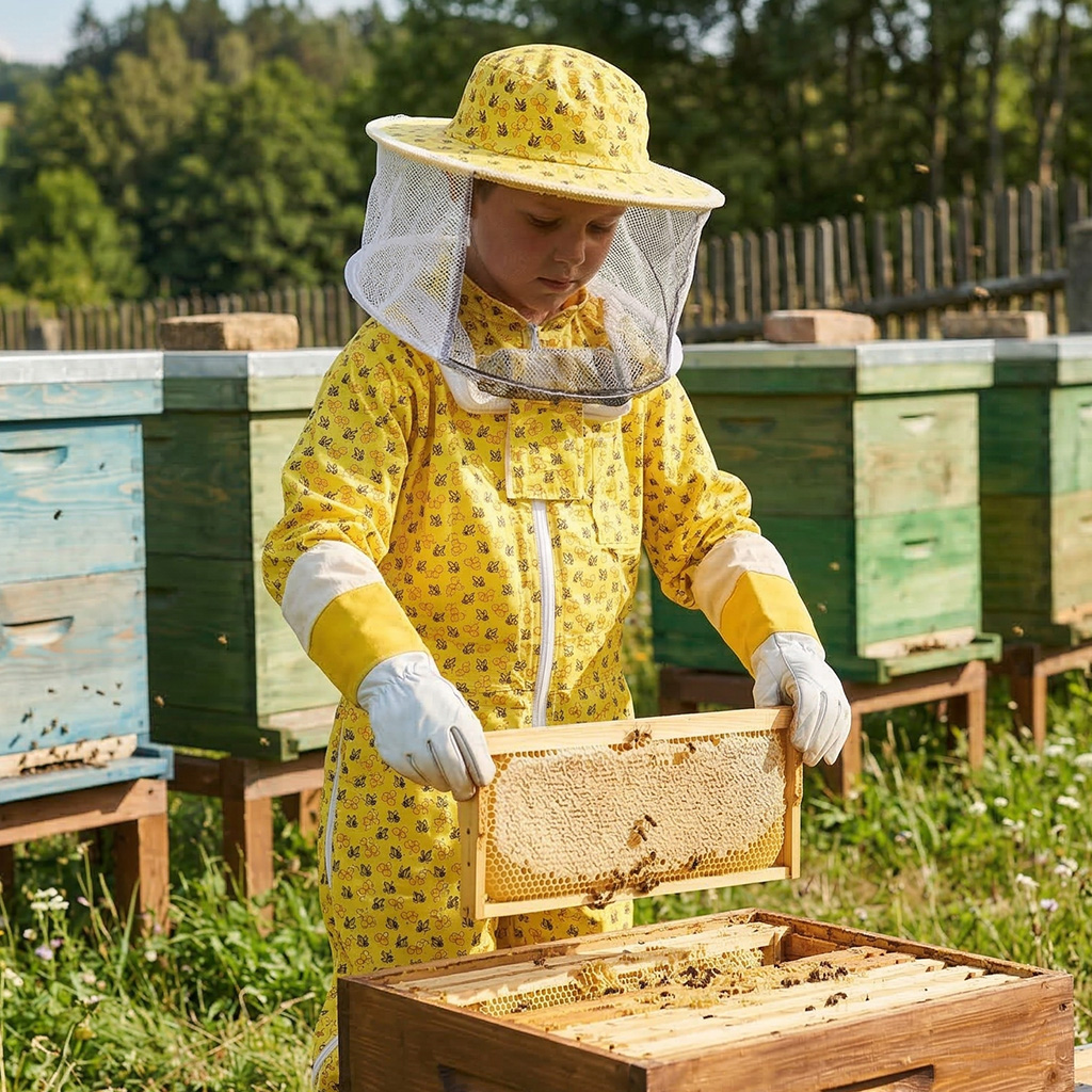 Dětská včelařská kombinéza Elegant Bee vel,: S-XL
