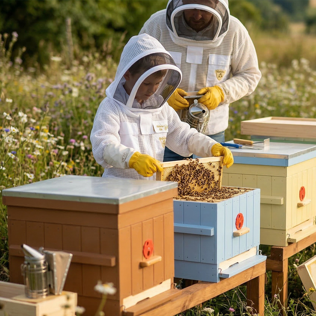 Dětská včelařská kombinéza s ventilací Elegant Bee vel.: S-XXL