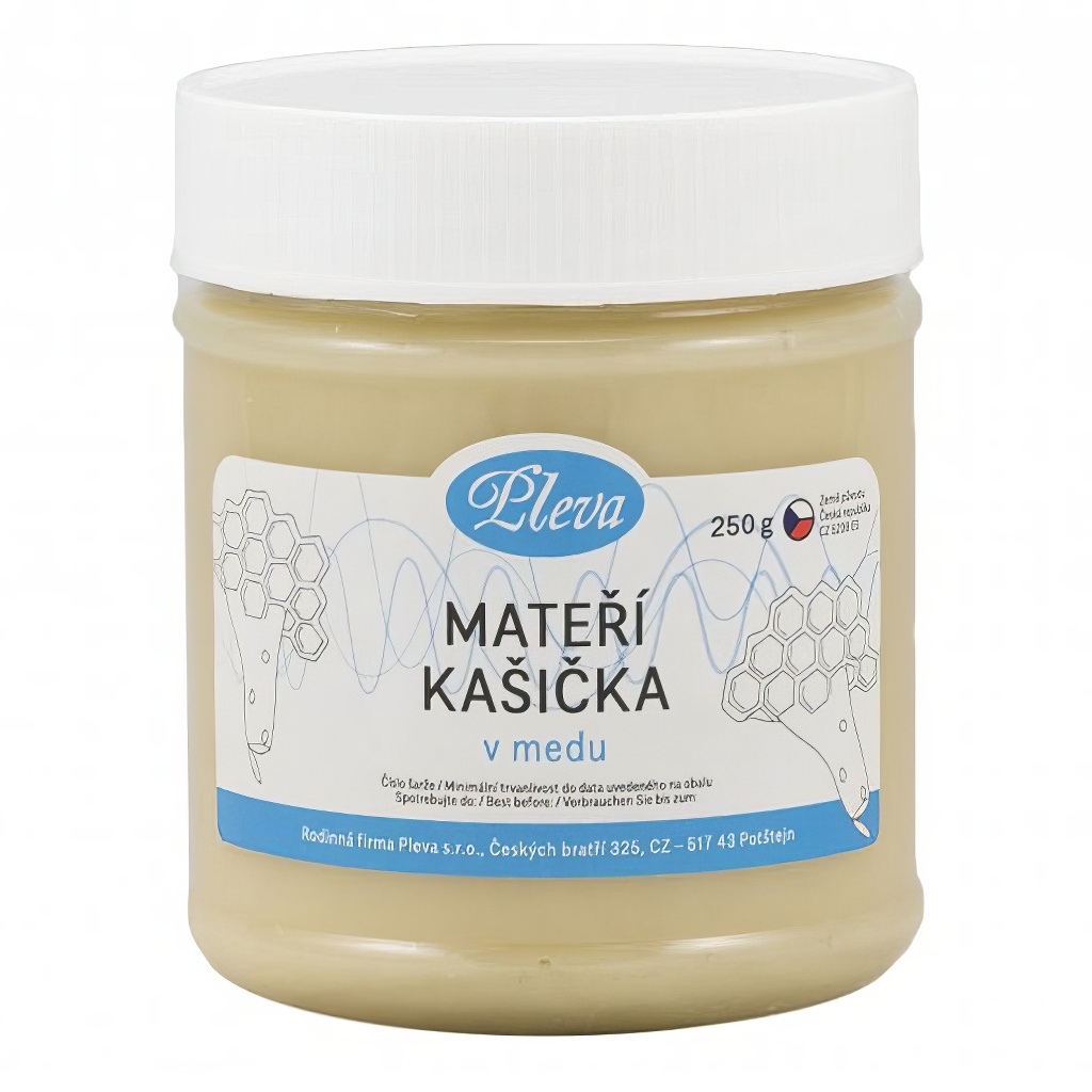 Mateří kašička v medu - PLEVA