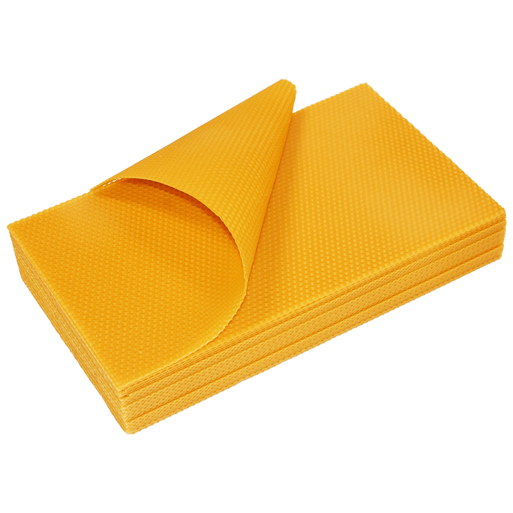 Mezistěny z včelího vosku Dadant Blatt Brut - 410x265 mm