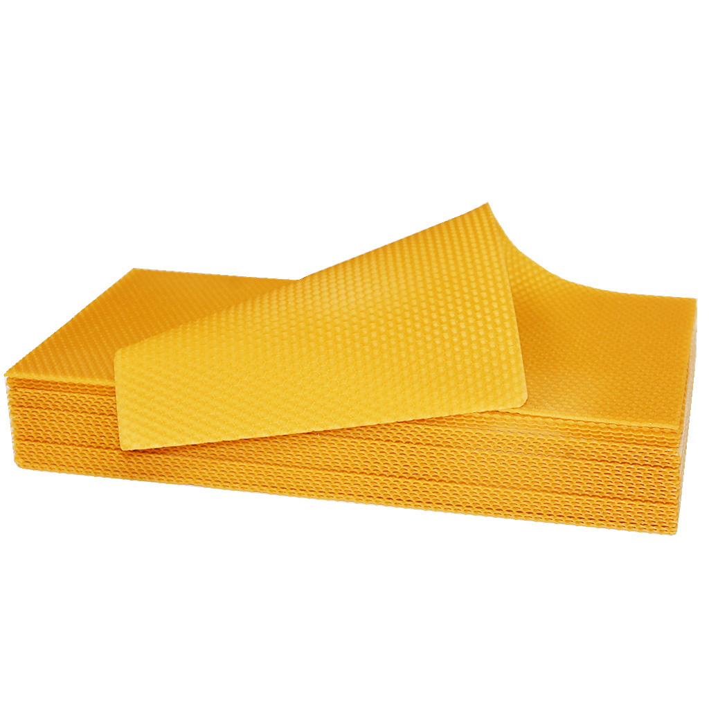 Mezistěny z včelího vosku Langstroth 2/3 (159) - 424x136 mm