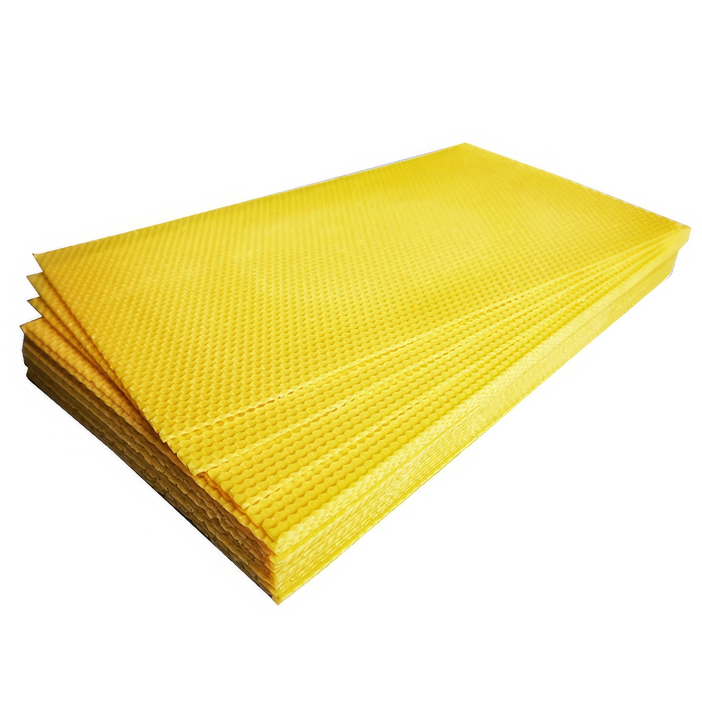 Mezistěny z včelího vosku 37x30 - 350x270 mm