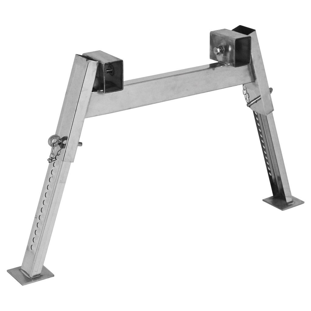 Nerezový stojan pod úly 23,5 - 56,5 cm - 1 ks