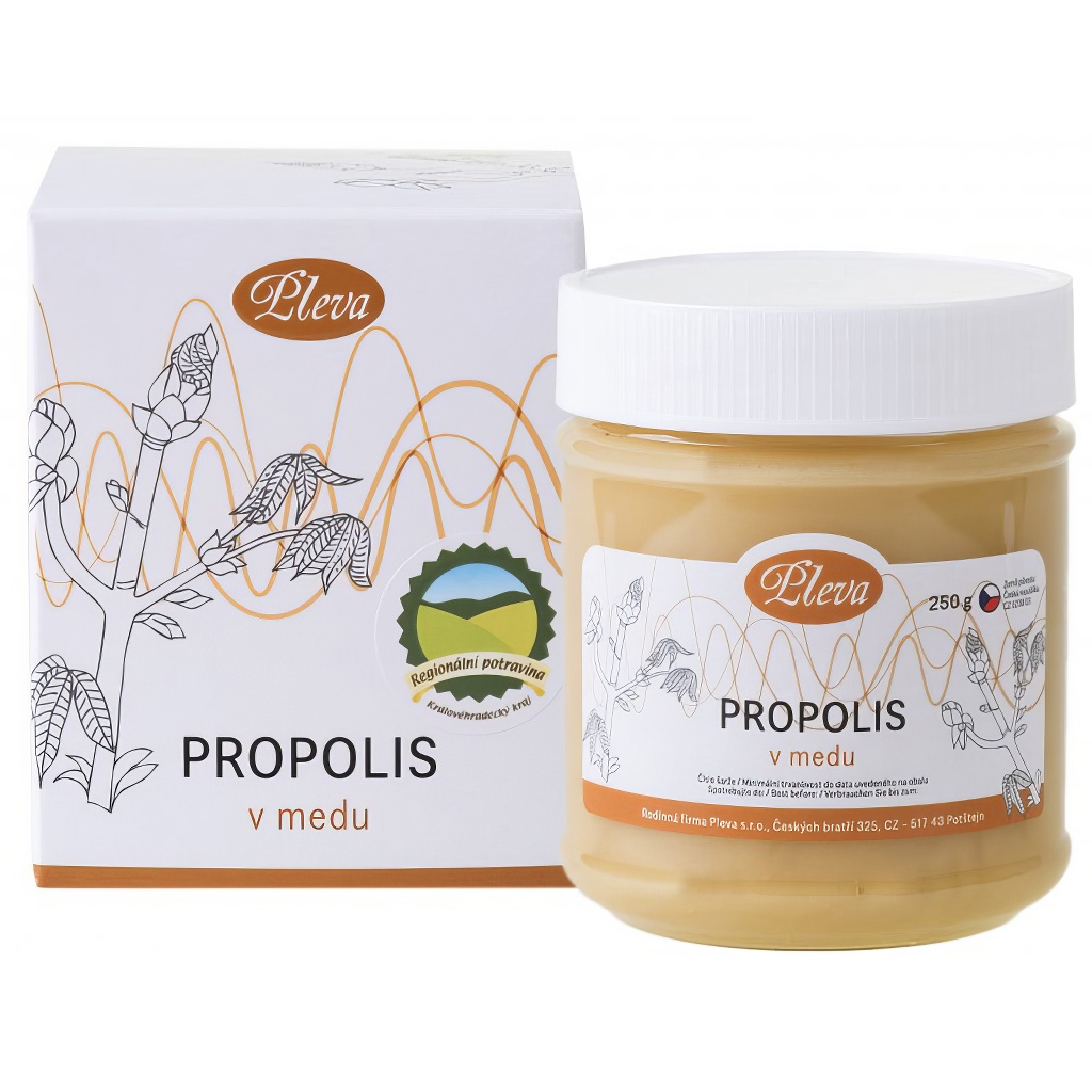 Propolis v medu - PLEVA