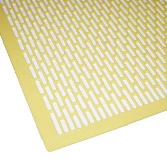 Mateří mřížka - střídavá - litý plast - 500x500 mm