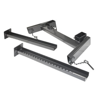 Pozinkovaný antracitový stojan pod úly 23,5 - 56,5 cm - 1 ks	