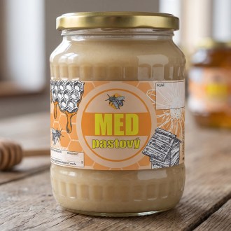 Etiketa MED - pastový, typ 2