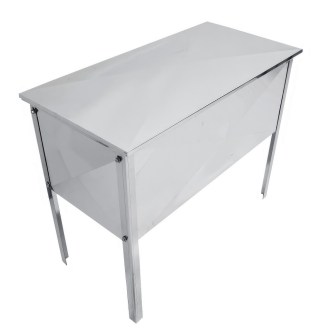 Odvíčkovací stůl s v víkem, 100 cm