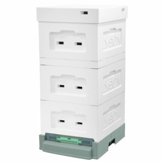 Polystyrenový úl 39 x 24 nelakovaný, varroadno - typ II