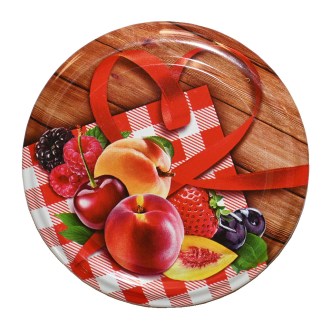 Zavařovací víčko na sklenici TO 82 - RTS - Fruit 3 - 700 ks - celá krabice