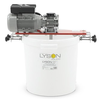 Zařízení k pastování Lysoň na plast nádoby 33 l 230 V