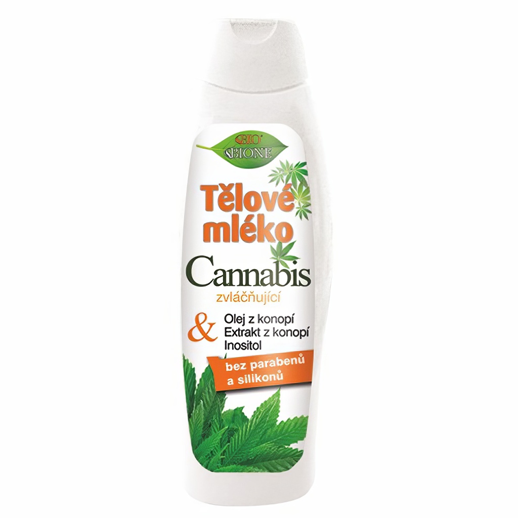 Cannabis - tělové regenerační a hojivé mléko